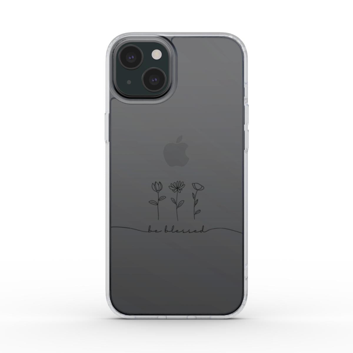 be blessed – transparente Handyhülle schwarz Tech Accessories Podbase 