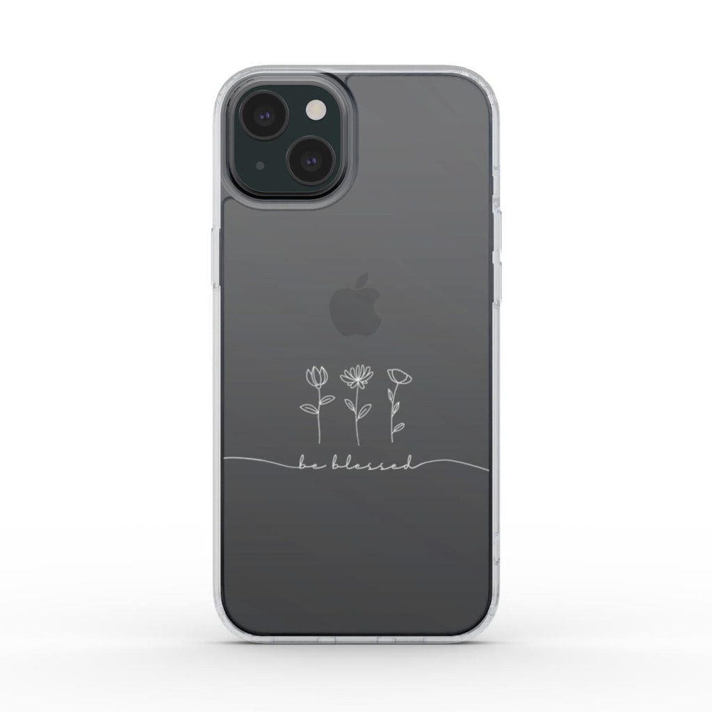 be blessed – transparente Handyhülle weiß Tech Accessories Podbase 