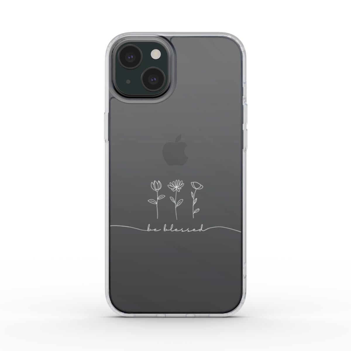 be blessed – transparente Handyhülle weiß Tech Accessories Podbase 