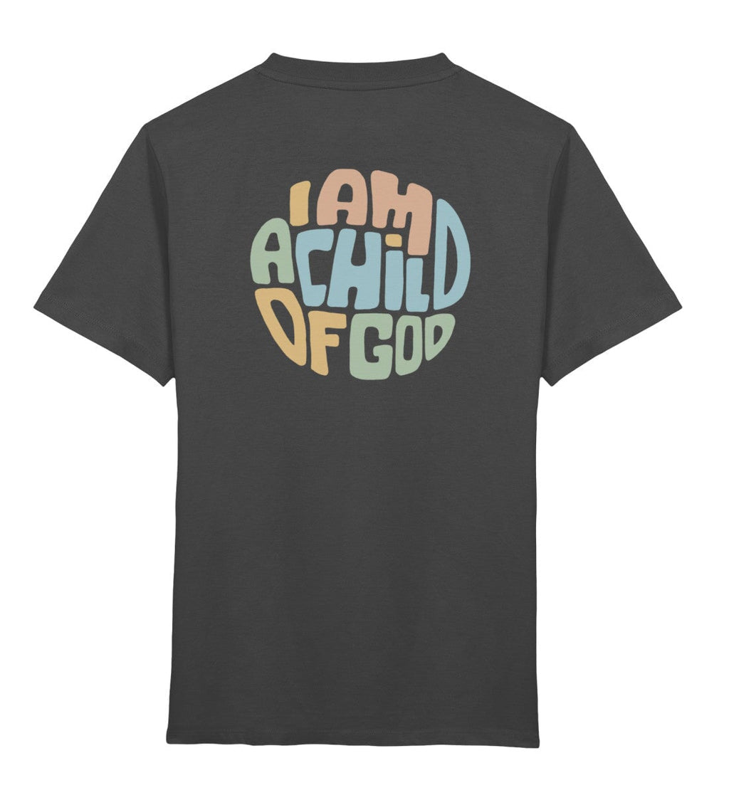 CHILD OF GOD Kinder Shirt - Kinder Premium Organic T-Shirt 2.0 ST/ST Mini Creator T-Shirt 2.0 ST/ST Shirtee Anthracite 5/6 