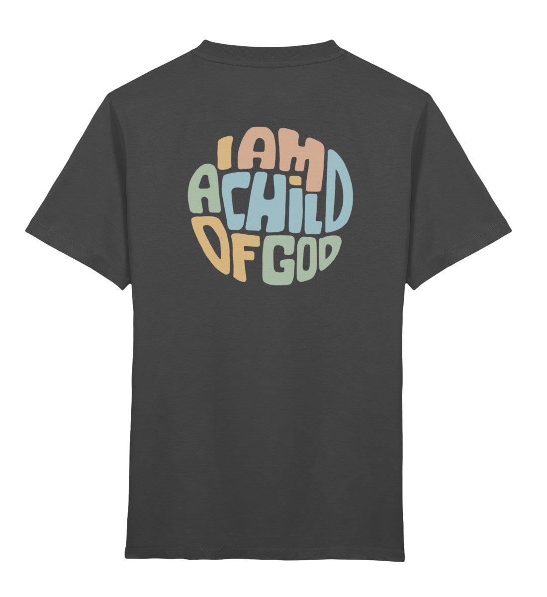 CHILD OF GOD Kinder Shirt - Kinder Premium Organic T-Shirt 2.0 ST/ST Mini Creator T-Shirt 2.0 ST/ST Shirtee Anthracite 5/6 