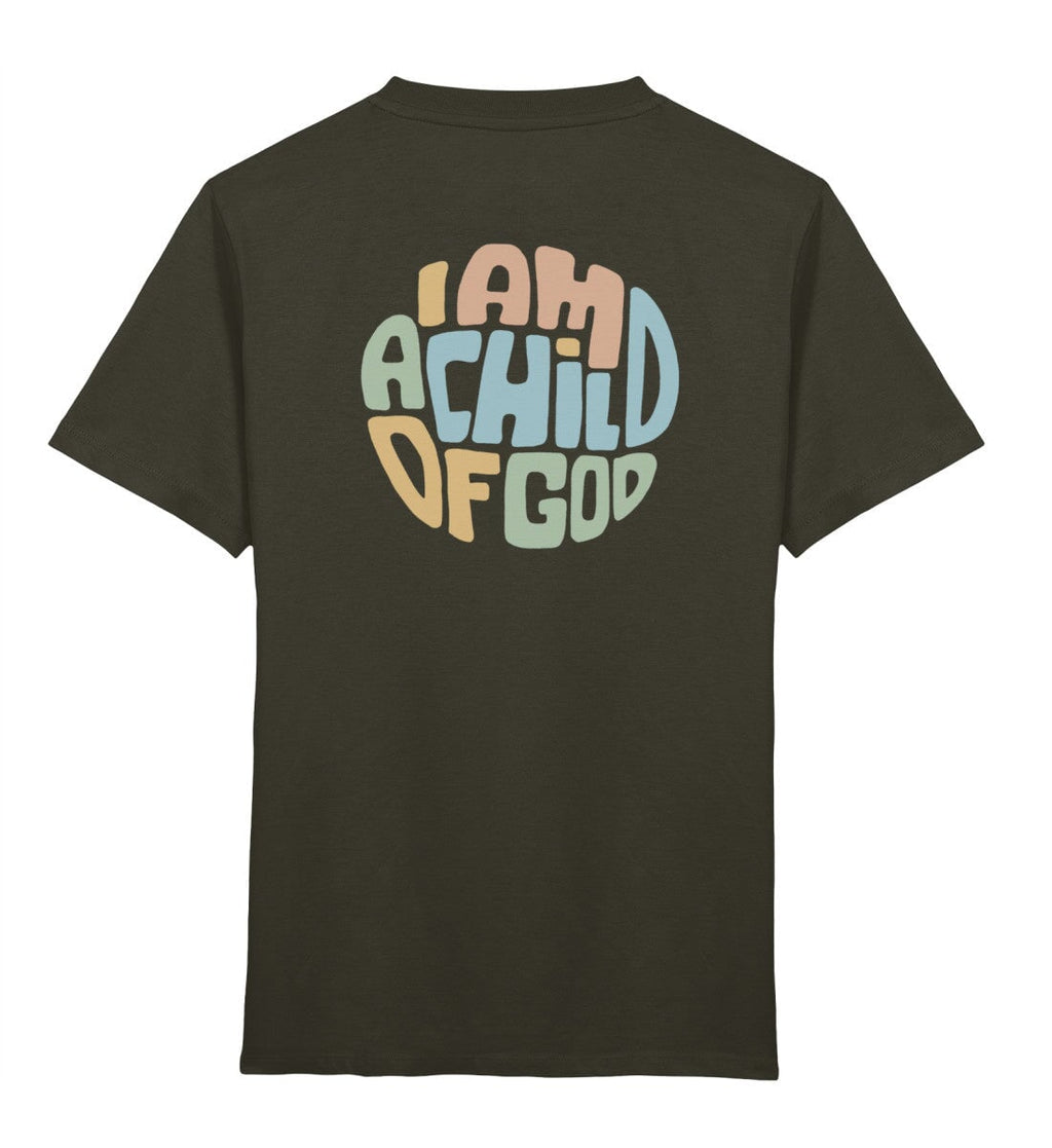 CHILD OF GOD Kinder Shirt - Kinder Premium Organic T-Shirt 2.0 ST/ST Mini Creator T-Shirt 2.0 ST/ST Shirtee Khaki 3/4 