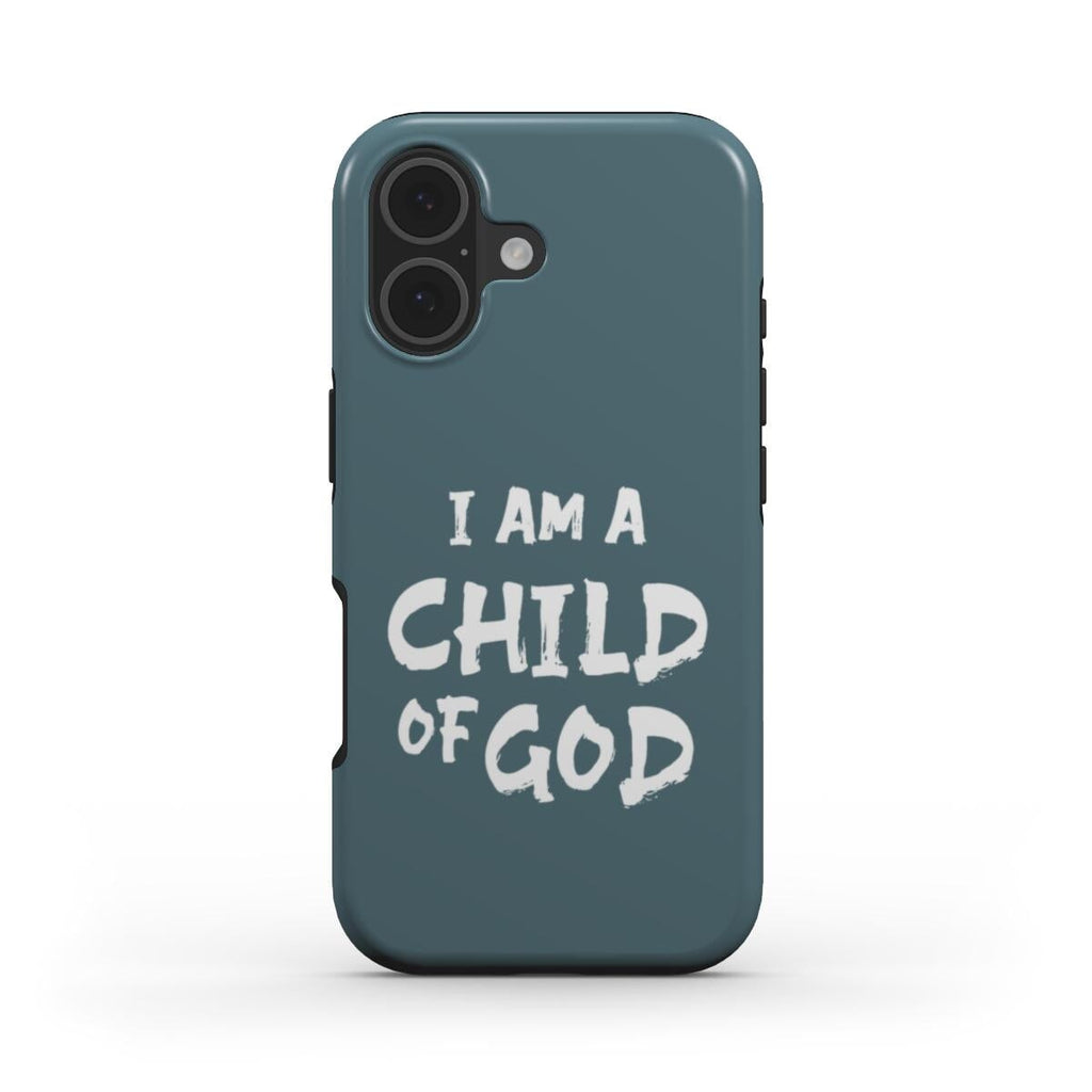 Child of God MagSafe Handyhülle in Petrol Tech Accessories Podbase 