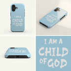 Child of God MagSafe Handyhülle in Petrol Tech Accessories Podbase 