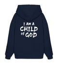 CHILD OF GOD OVERSIZED HOODIE BACKPRINT Slammer Oversize Hoodie 2.0 ST/ST Shirtee Dunkelblau XS 