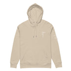 DOUBLE FORGIVEN CROSS HOODIE ARM PRINT NEW CREATION STORE Wüstensand S 