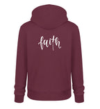 FAITH HOODIE BACKPRINT Cruiser Hoodie 2.0 ST/ST Shirtee Burgund XS 