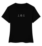 FAITH HOPE LOVE - Damen Premium Organic Shirt Stella Muser Shirt ST/ST Shirtee Black XS 
