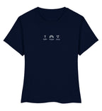 FAITH HOPE LOVE - Damen Premium Organic Shirt Stella Muser Shirt ST/ST Shirtee French Navy XS 
