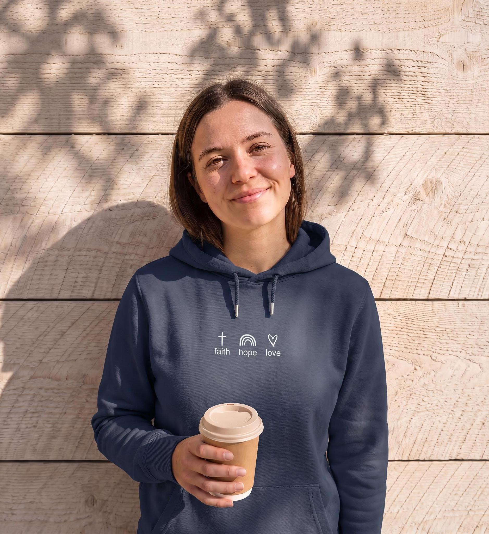 FAITH HOPE LOVE HOODIE Cruiser Hoodie 2.0 ST/ST Shirtee 