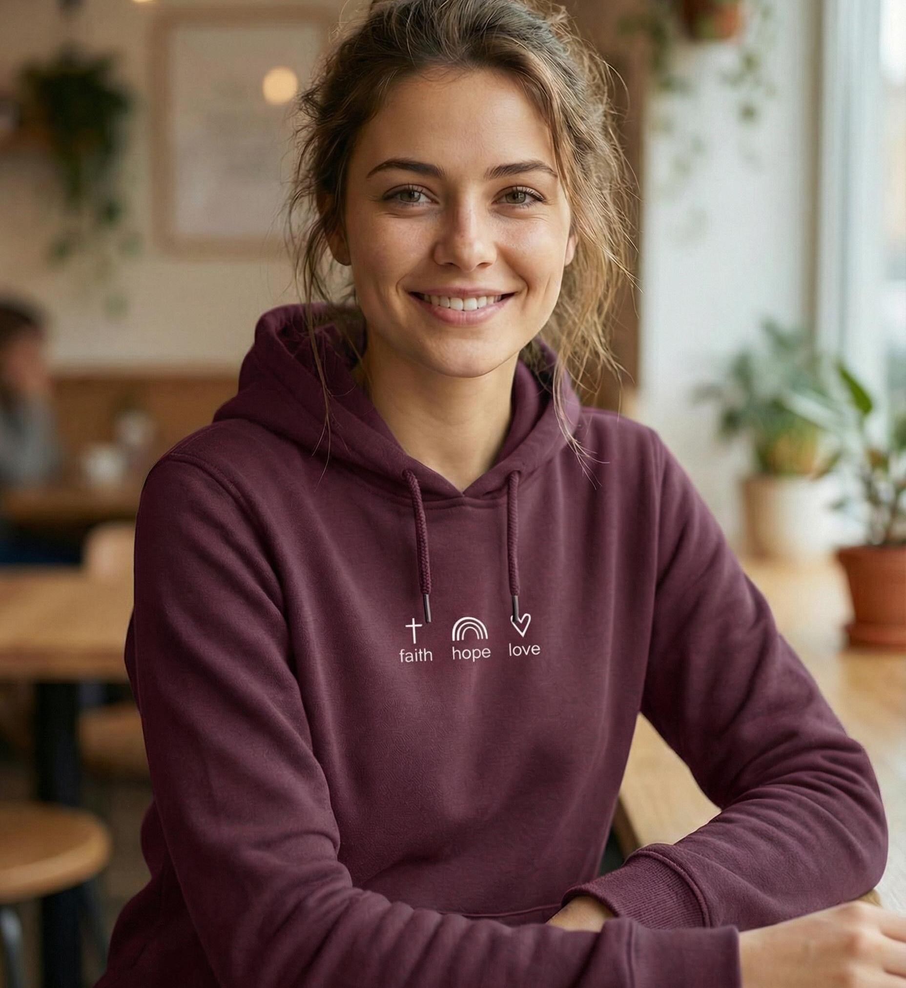 FAITH HOPE LOVE HOODIE Cruiser Hoodie 2.0 ST/ST Shirtee 
