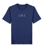 FAITH HOPE LOVE SHIRT Creator T-Shirt 2.0 ST/ST Shirtee Dunkelblau XS 