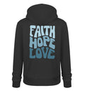 FAITH HOPE LOVE STREETWEAR HOODIE BACKPRINT BLAU Cruiser Hoodie 2.0 ST/ST Shirtee Schwarz XS 