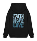 FAITH HOPE LOVE STREETWEAR OVERSIZED HOODIE BACKPRINT BLAU Slammer Oversize Hoodie 2.0 ST/ST Shirtee Schwarz XS 