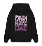FAITH HOPE LOVE STREETWEAR OVERSIZED HOODIE BACKPRINT Slammer Oversize Hoodie 2.0 ST/ST Shirtee Schwarz XS 