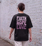 FAITH HOPE LOVE STREETWEAR OVERSIZED SHIRT BACKPRINT Blaster Oversized Shirt 2.0 ST/ST Shirtee 