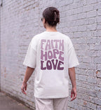FAITH HOPE LOVE STREETWEAR OVERSIZED SHIRT BACKPRINT Blaster Oversized Shirt 2.0 ST/ST Shirtee 