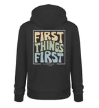 FIRST THINGS FIRST STREETWEAR HOODIE BACKPRINT Cruiser Hoodie 2.0 ST/ST Shirtee Schwarz XS 