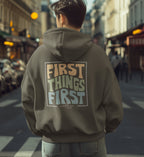 FIRST THINGS FIRST STREETWEAR OVERSIZED HOODIE BACKPRINT Slammer Oversize Hoodie 2.0 ST/ST Shirtee 