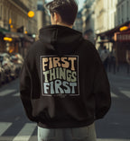 FIRST THINGS FIRST STREETWEAR OVERSIZED HOODIE BACKPRINT Slammer Oversize Hoodie 2.0 ST/ST Shirtee 