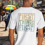 FIRST THINGS FIRST STREETWEAR SHIRT BACKPRINT Creator T-Shirt 2.0 ST/ST Shirtee 