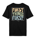 FIRST THINGS FIRST STREETWEAR SHIRT BACKPRINT Creator T-Shirt 2.0 ST/ST Shirtee Schwarz XS 