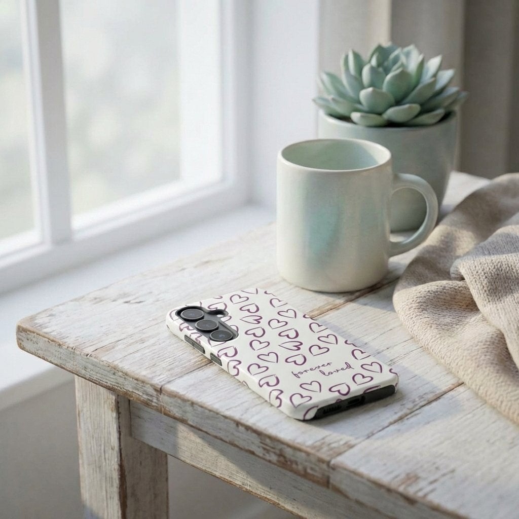 FOREVER LOVED Magnetic Handyhülle in Beere Tech Accessories Podbase 