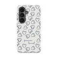FOREVER LOVED Magnetic Handyhülle in Blau