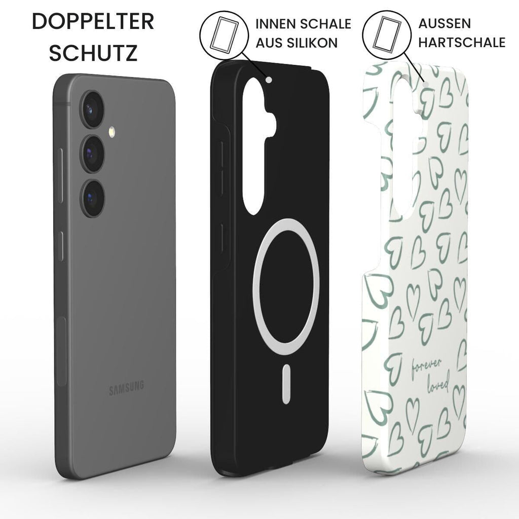 FOREVER LOVED Magnetic Handyhülle in Eukalyptus Tech Accessories Podbase 
