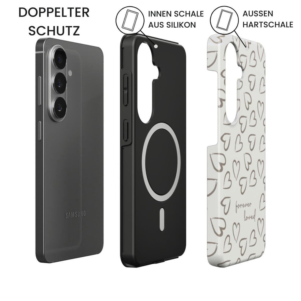 FOREVER LOVED Magnetic Handyhülle in Kaffee Tech Accessories Podbase 