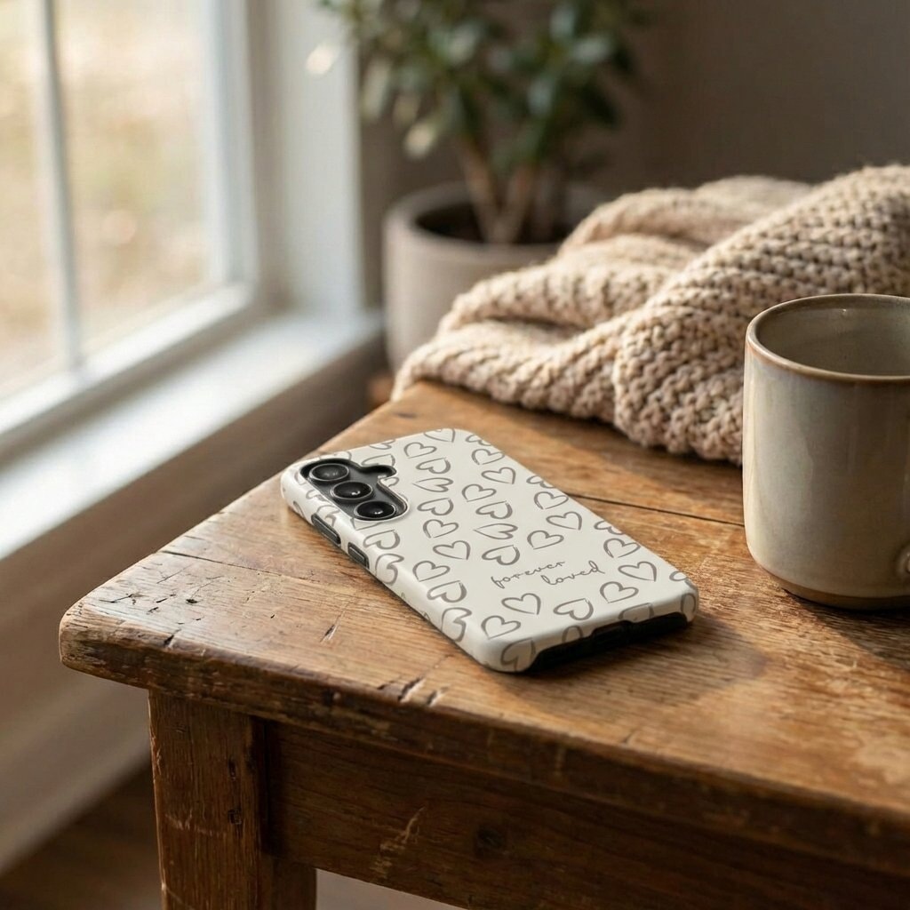 FOREVER LOVED Magnetic Handyhülle in Kaffee Tech Accessories Podbase 