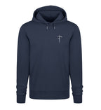 FORGIVEN CROSS HOODIE Cruiser Hoodie 2.0 ST/ST Shirtee Dunkelblau XS 