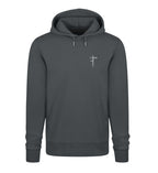 FORGIVEN CROSS HOODIE Cruiser Hoodie 2.0 ST/ST Shirtee Dunkelgrau XS 