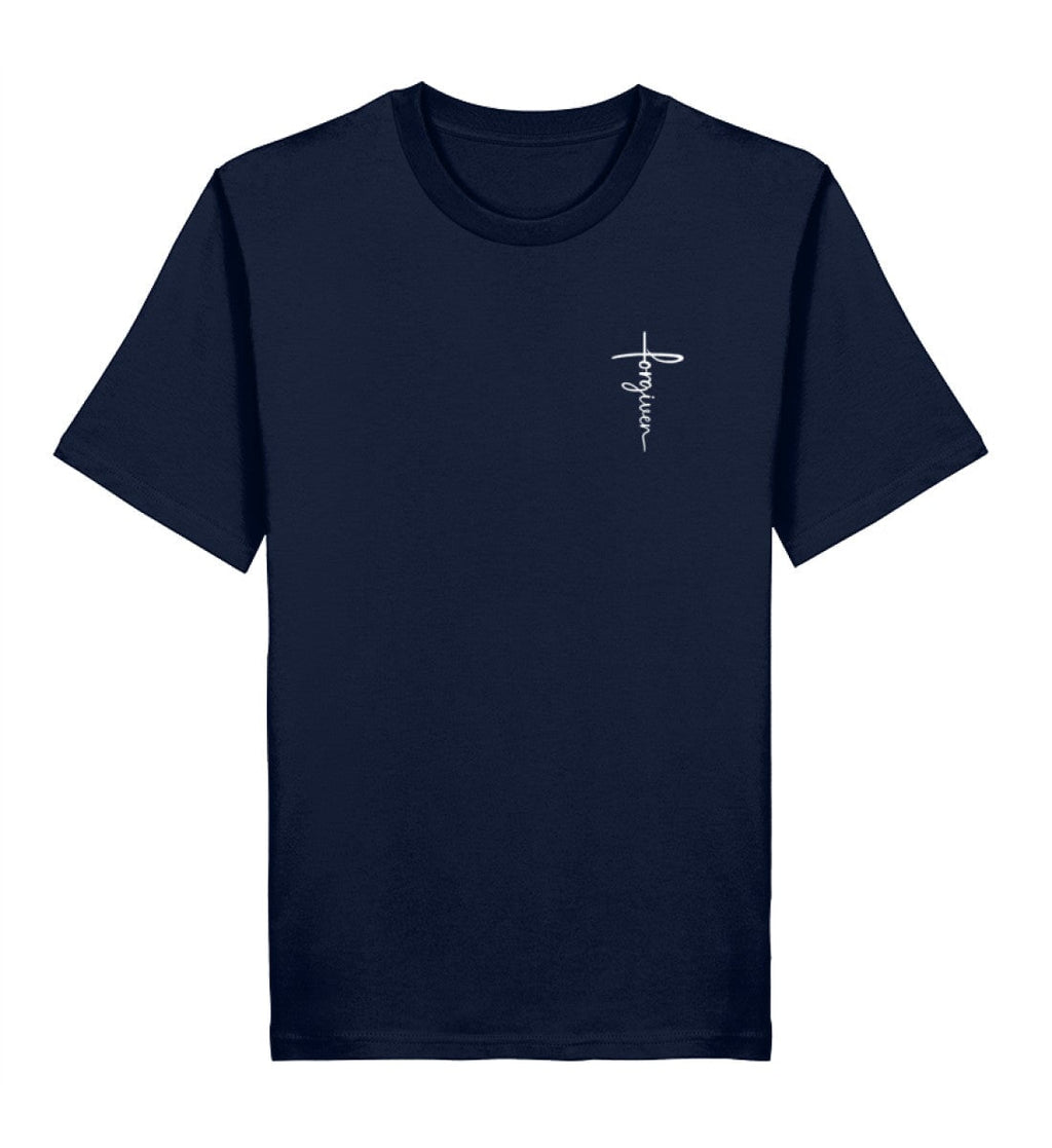 FORGIVEN CROSS SHIRT Creator T-Shirt 2.0 ST/ST Shirtee Dunkelblau XS 