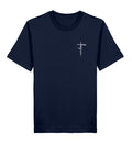 FORGIVEN CROSS SHIRT Creator T-Shirt 2.0 ST/ST Shirtee Dunkelblau XS 