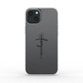 Forgiven - transparente Handyhülle schwarzer Druck Tech Accessories Podbase 