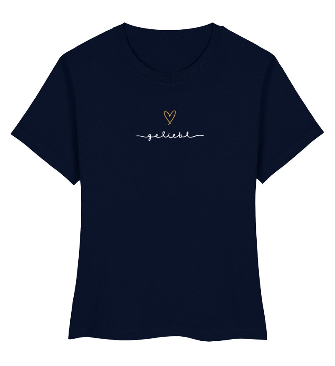 GELIEBT FRAUEN SHIRT Stella Muser Shirt ST/ST Shirtee Dunkelblau XS 