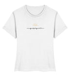 Gesegnet Frauen Shirt schwarz - Damen Premium Organic Shirt Stella Muser Shirt ST/ST Shirtee White XS 