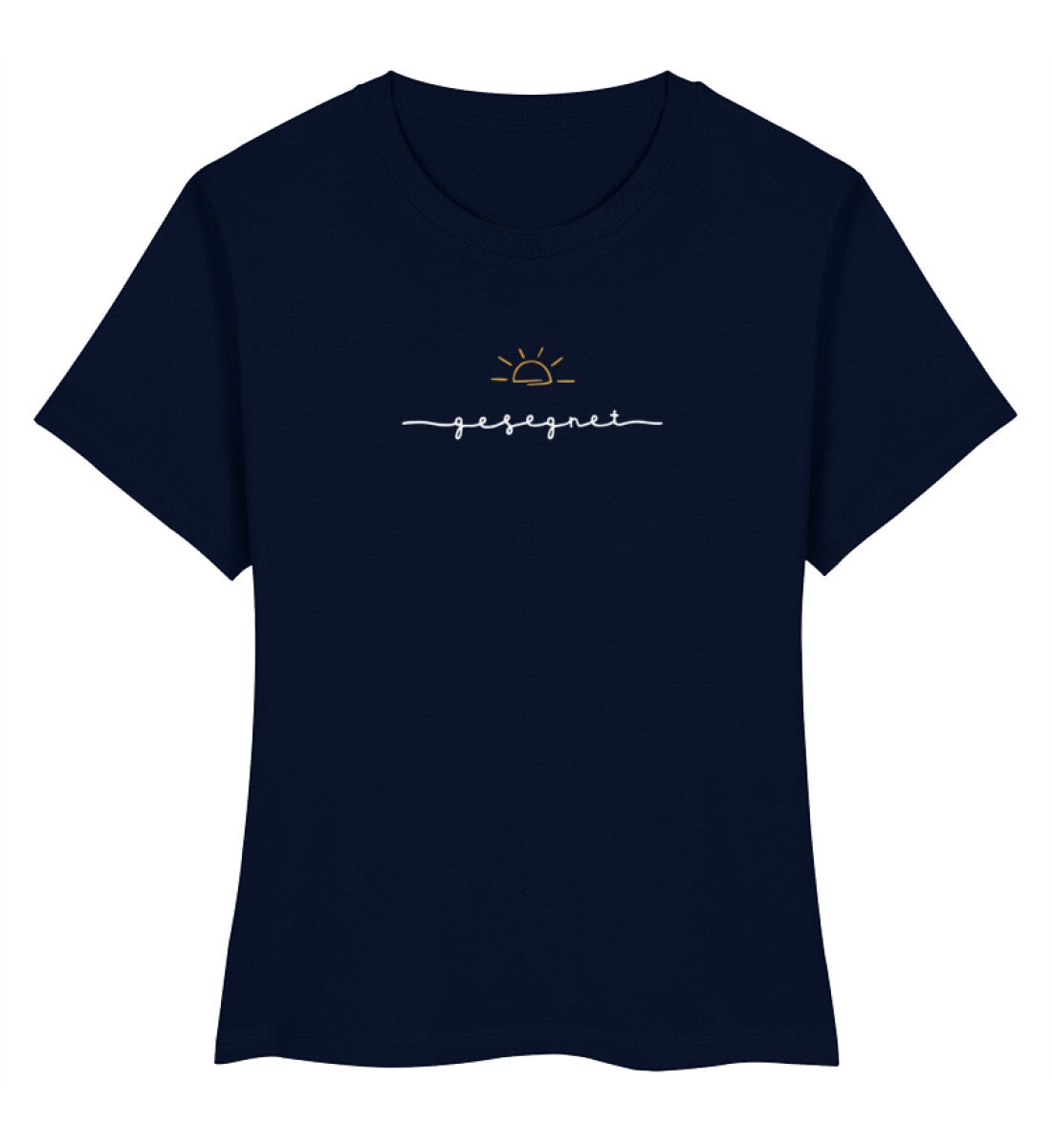 GESEGNET FRAUEN SHIRT Stella Muser Shirt ST/ST Shirtee Dunkelblau XS 