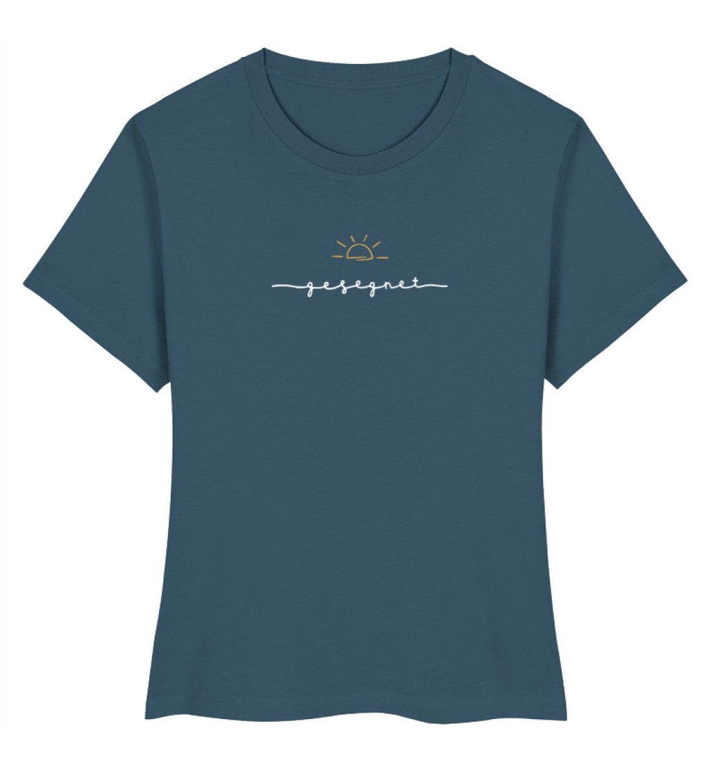 Gesegnet Frauen Shirt weiss - Damen Premium Organic Shirt Stella Muser Shirt ST/ST Shirtee Stargazer XS 