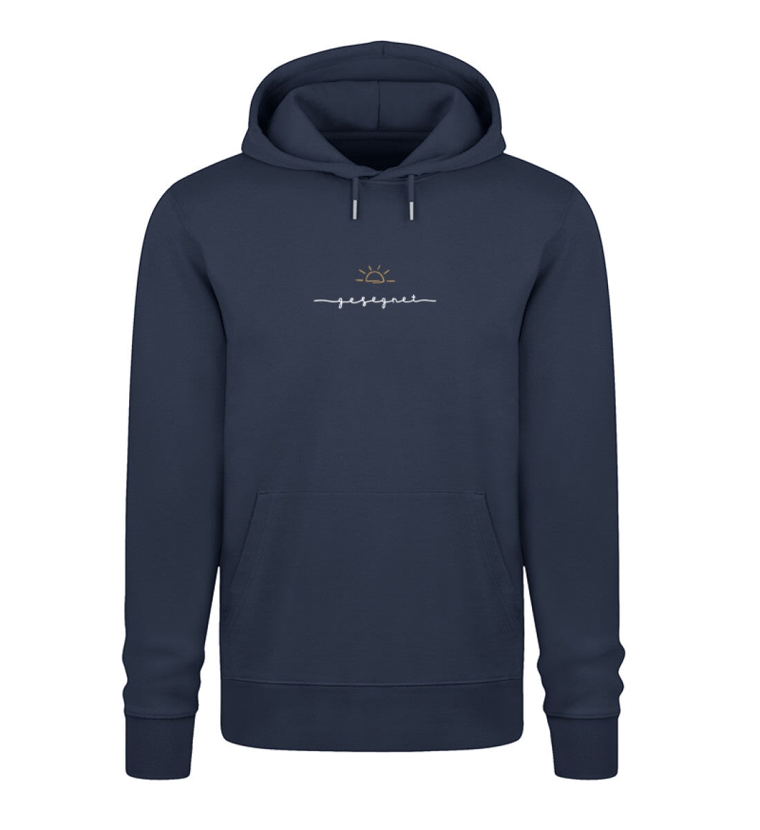 Gesegnet Unisex Hoodie schwarz - Unisex Organic Hoodie 2.0 ST/ST Cruiser Hoodie 2.0 ST/ST Shirtee French Navy XS 