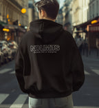 Christlicher Oversized Hoodie GOD IS ALMIGHTY in Schwarz, weitere Ansicht, 100% Bio-Baumwolle