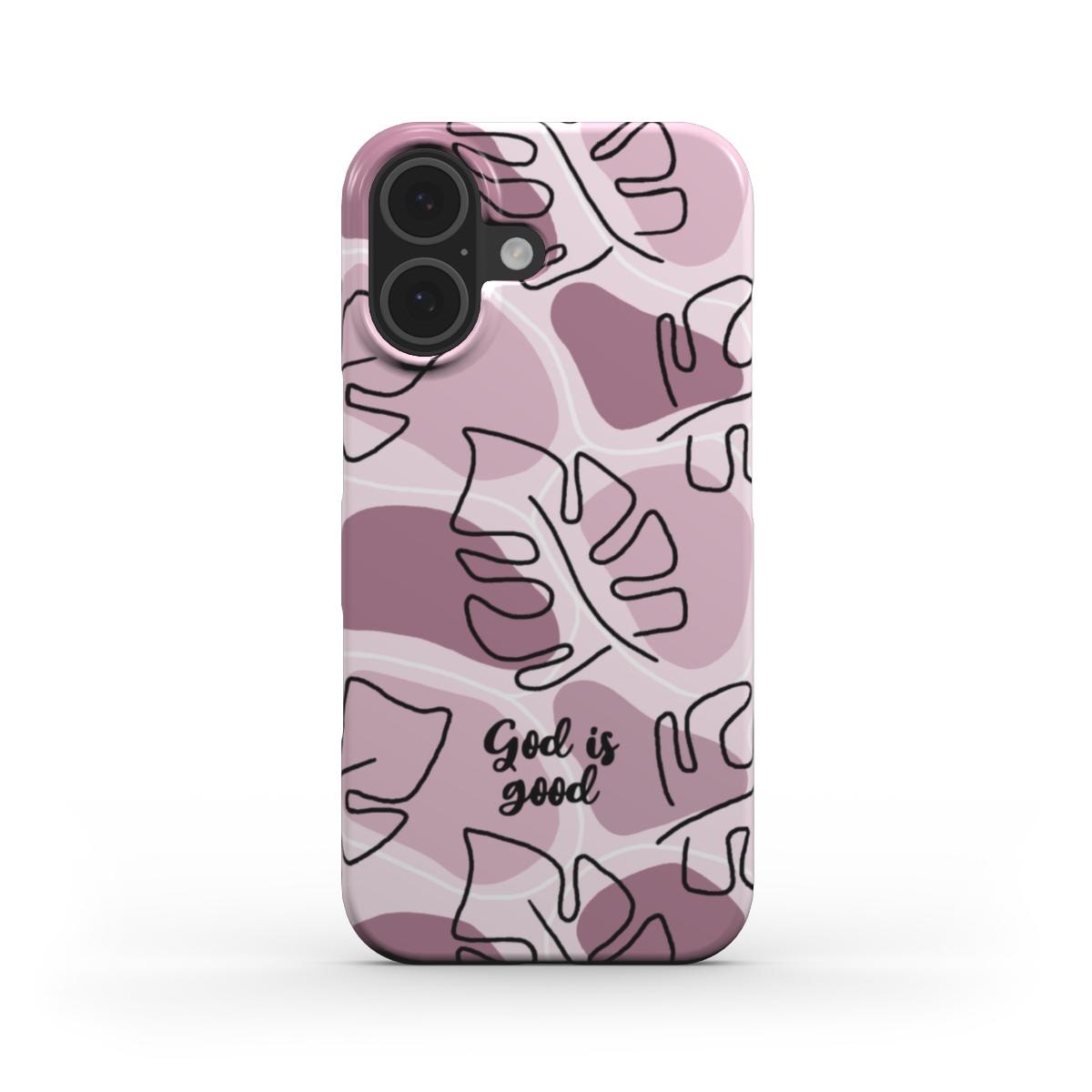GOD is good - ultradünne Handyhülle puderrosa Tech Accessories Podbase 
