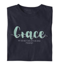 GOD’S GRACE FRAUEN SHIRT GRÜN Stella Muser Shirt ST/ST Shirtee Dunkelblau XS 