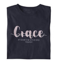 GOD’S GRACE FRAUEN SHIRT PINK Stella Muser Shirt ST/ST Shirtee Dunkelblau XS 