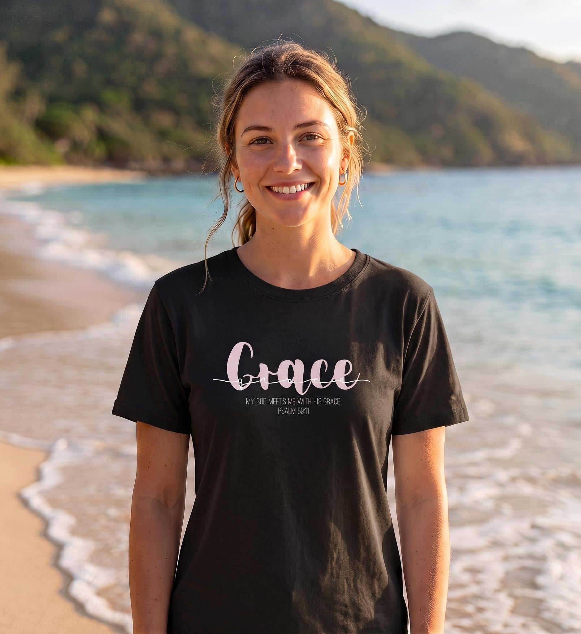 GOD'S GRACE SHIRT PINK Creator T-Shirt 2.0 ST/ST Shirtee 