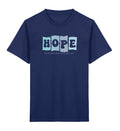 GOTT IST STÄRKER KINDER SHIRT BLAU Mini Creator T-Shirt 2.0 ST/ST Shirtee Dunkelblau 3/4 