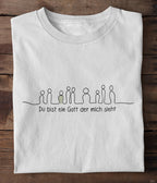 GOTT SIEHT MICH FRAUEN SHIRT Stella Muser Shirt ST/ST Shirtee 