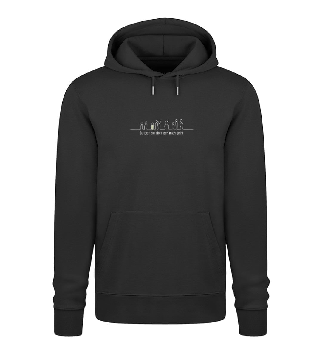 GOTT SIEHT MICH HOODIE Cruiser Hoodie 2.0 ST/ST Shirtee Schwarz S 