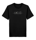 Christliches T-Shirt Du bist ein Gott der mich sieht, Vorderansicht, 100% Bio-Baumwolle